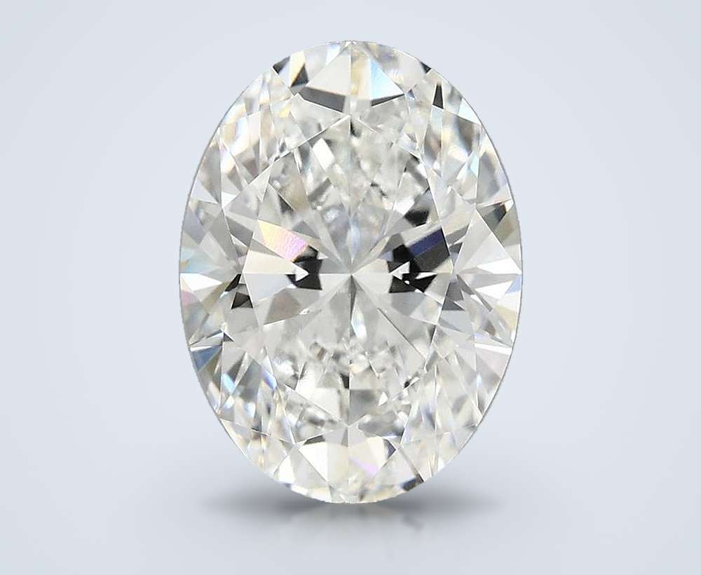 3.76 Carat Oval Lab Diamond