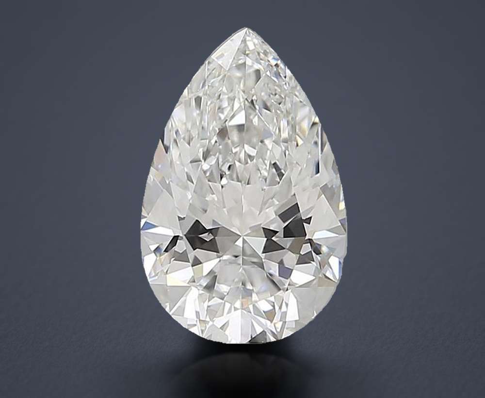 2.55 Carat Pear Lab Diamond