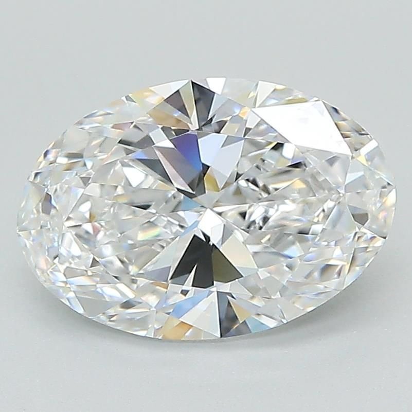 2.05ct D VVS2 Rare Carat Ideal Cut Oval Lab Grown Diamond