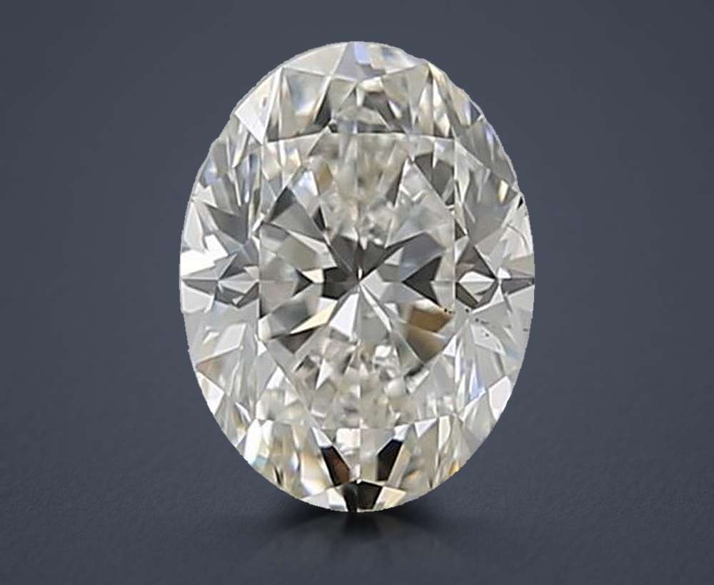 1.50 Carat Oval Natural Diamond