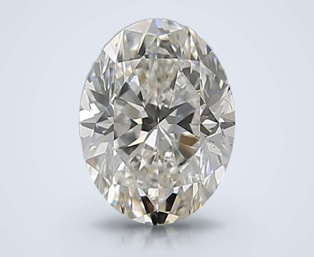 1.50 Carat Oval Natural Diamond