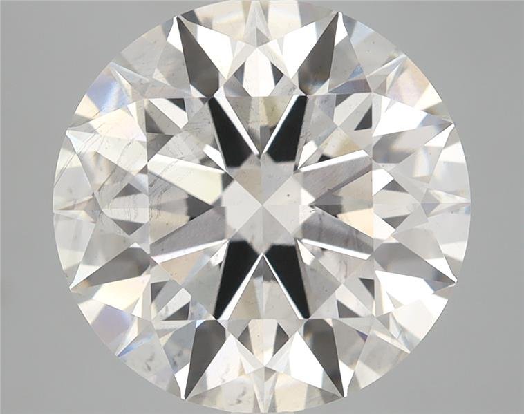 6.69ct H SI1 Rare Carat Ideal Cut Round Lab Grown Diamond