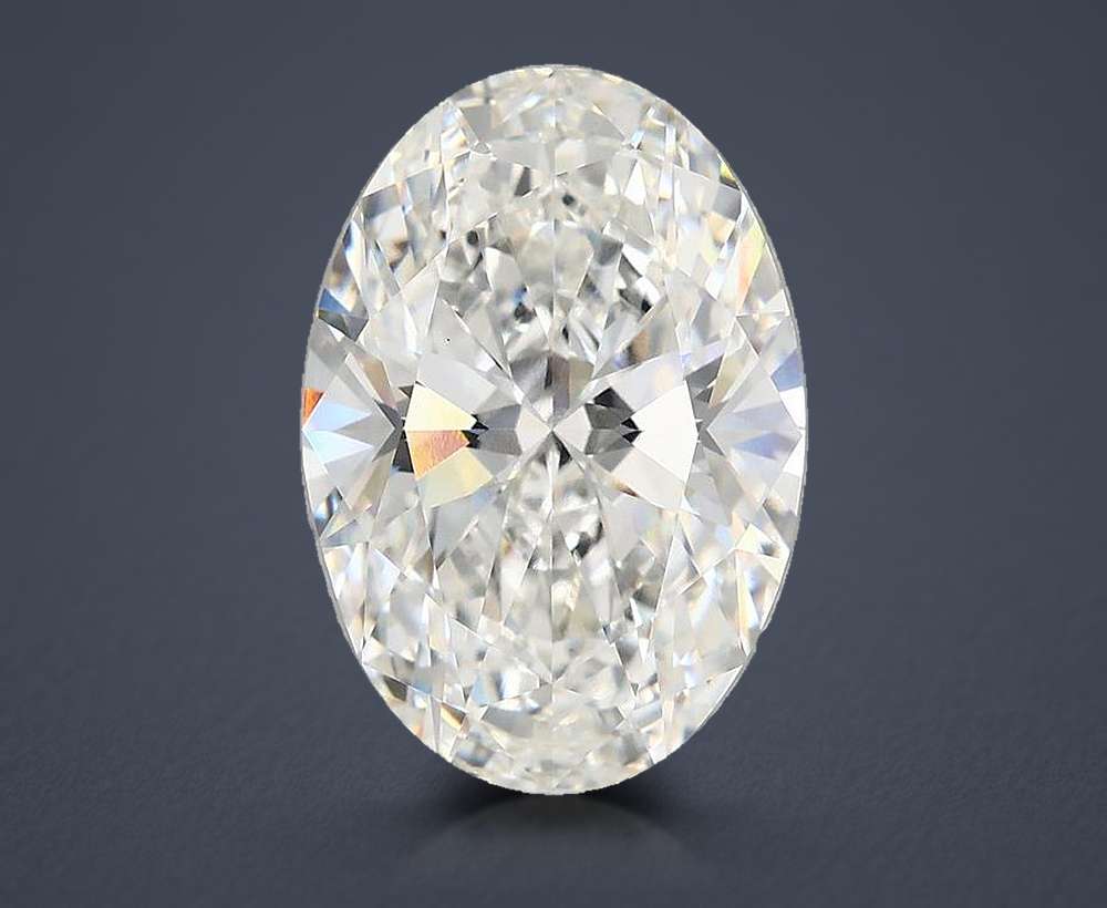 5.00 Carat Oval Lab Diamond