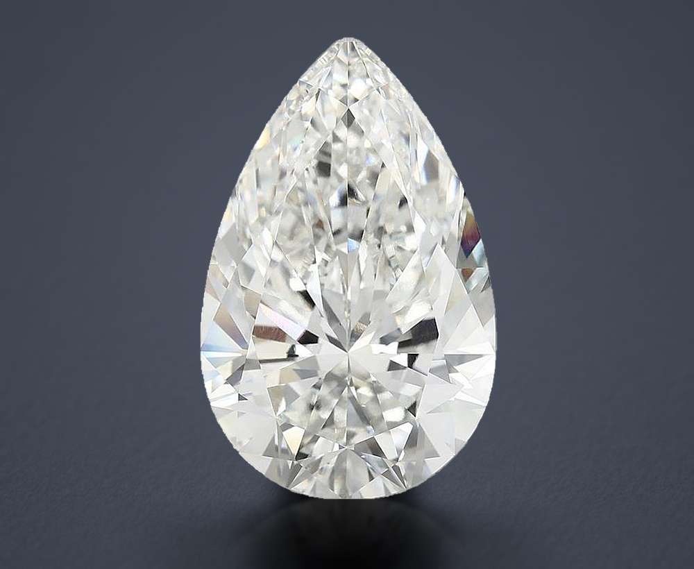7.90 Carat Pear Lab Diamond