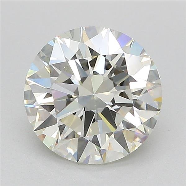 2.25ct J VVS2 Excellent Cut Round Lab Grown Diamond