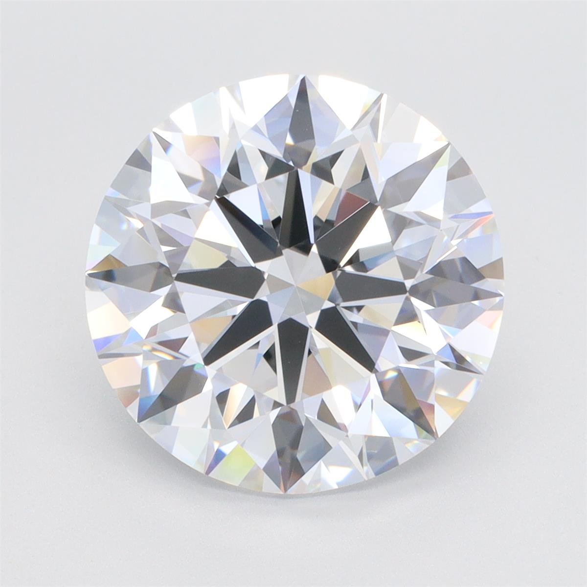 7.41ct F VVS1 Rare Carat Ideal Cut Round Lab Grown Diamond