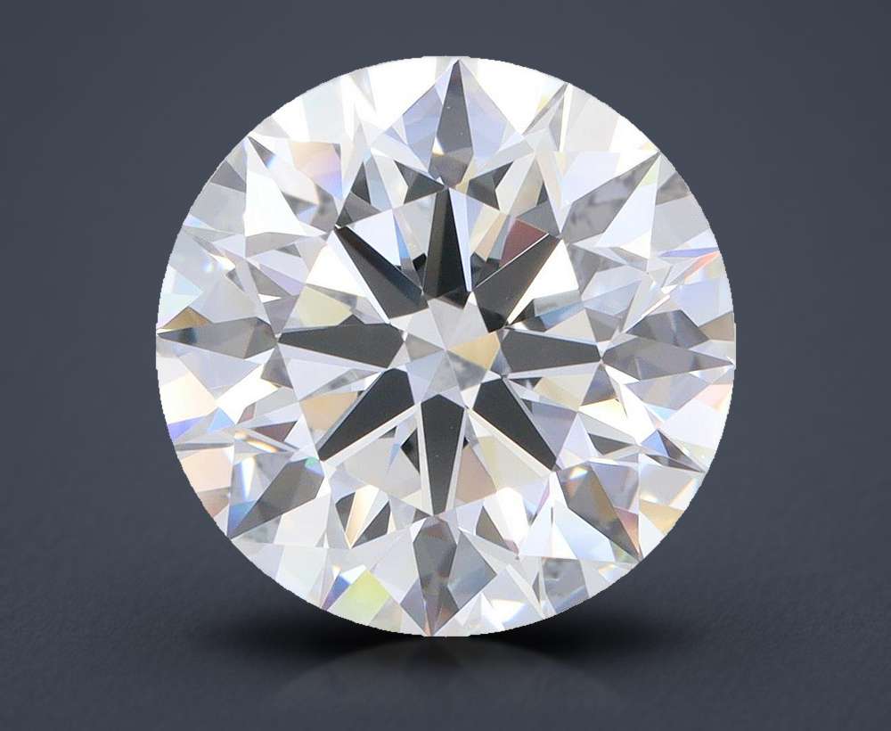 7.41 Carat Round Lab Diamond