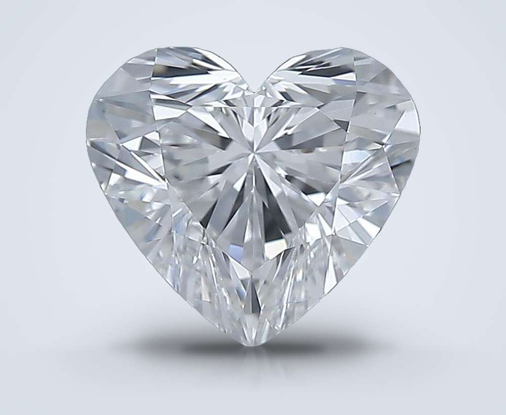1.60 Carat Heart Natural Diamond