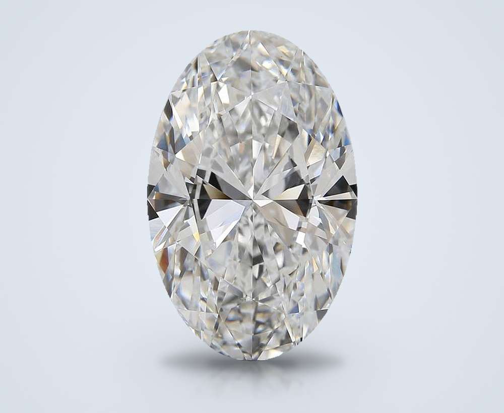 7.27 Carat Oval Lab Diamond