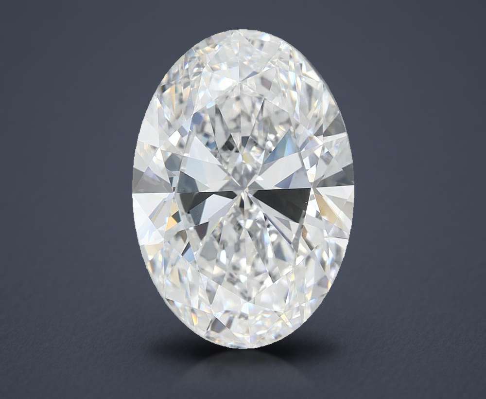 4.00 Carat Oval Lab Diamond