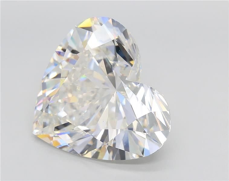 10.55ct F VS1 Rare Carat Ideal Cut Heart Lab Grown Diamond