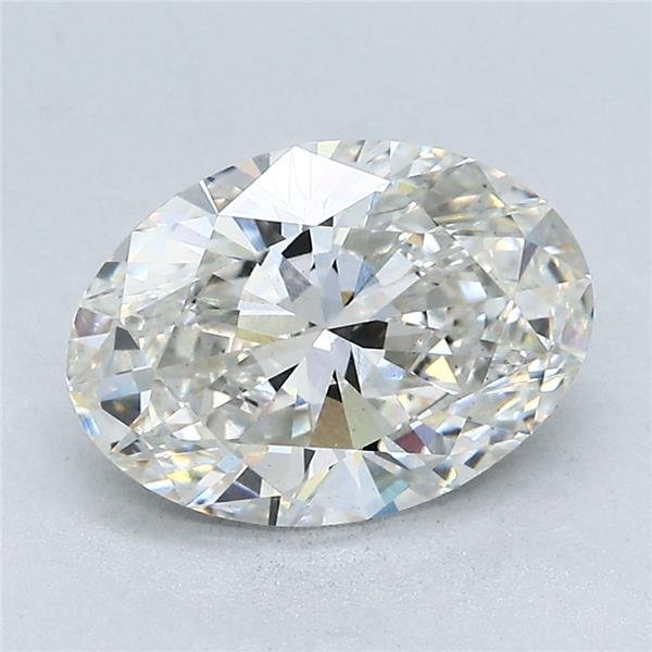 2.52ct H VS1 Rare Carat Ideal Cut Oval Lab Grown Diamond