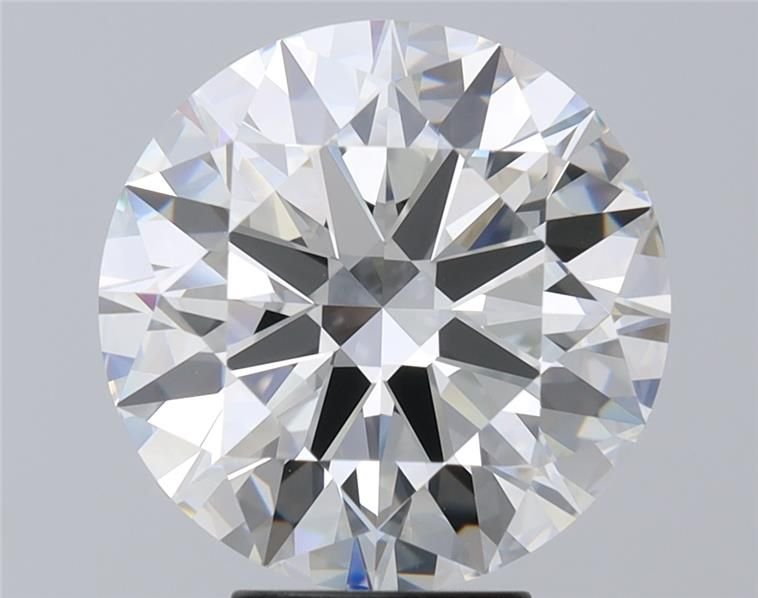 5.38ct I VVS1 Rare Carat Ideal Cut Round Diamond