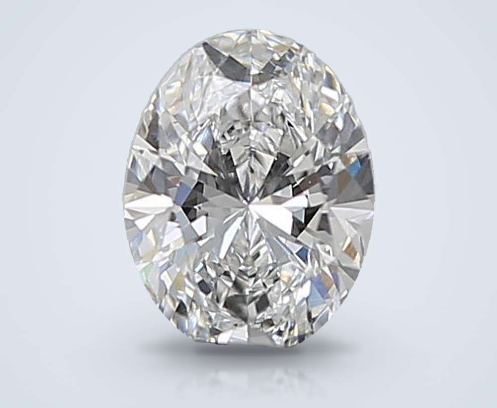 1.00 Carat Oval Lab Diamond