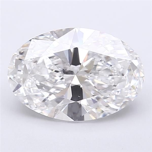 2.50ct D VS2 Rare Carat Ideal Cut Oval Lab Grown Diamond