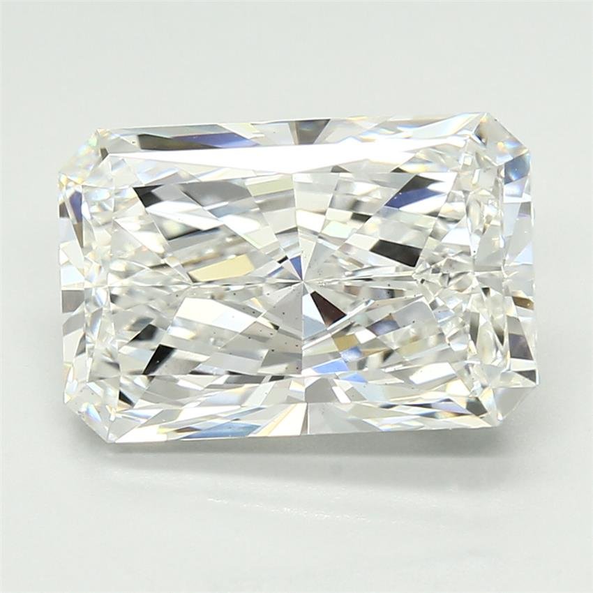 5.35ct F VS1 Rare Carat Ideal Cut Radiant Lab Grown Diamond