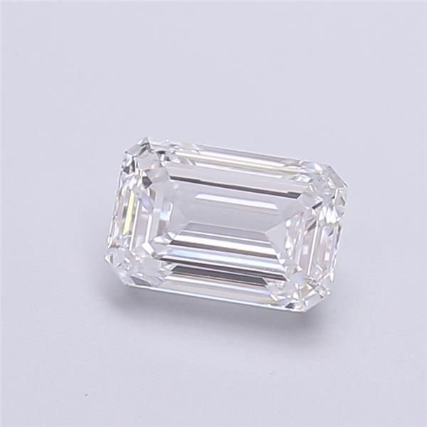 0.98ct D VVS2 Very Good Cut Emerald Lab Grown Diamond