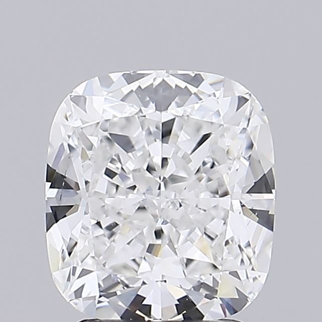 2.12ct D VS2 Rare Carat Ideal Cut Cushion Lab Grown Diamond