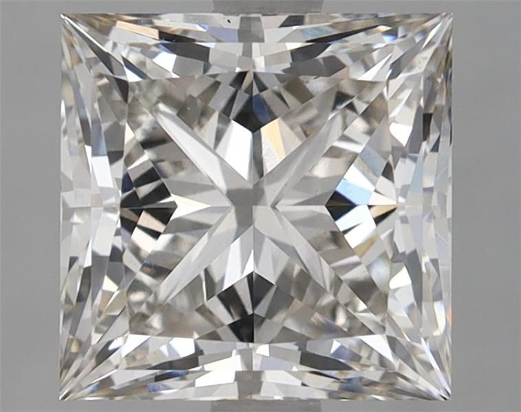 3.08ct I VS1 Rare Carat Ideal Cut Princess Lab Grown Diamond