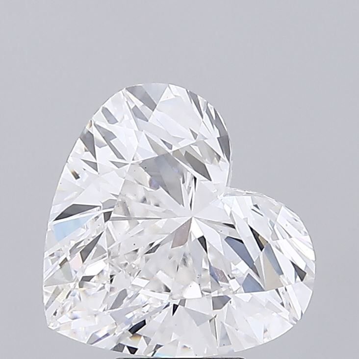 5.51ct E VS1 Rare Carat Ideal Cut Heart Lab Grown Diamond