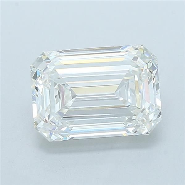 3.60ct G VVS2 Rare Carat Ideal Cut Emerald Lab Grown Diamond