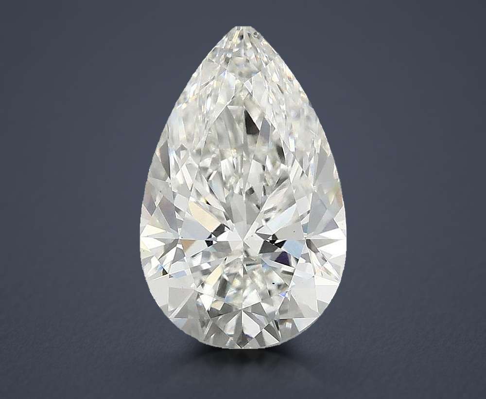 2.73 Carat Pear Lab Diamond