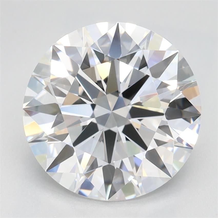 2.18ct D VVS1 Rare Carat Ideal Cut Round Lab Grown Diamond