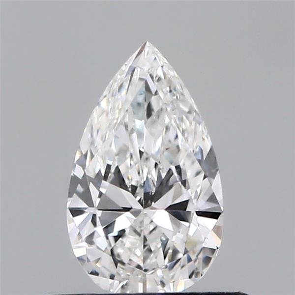 0.50ct F VS2 Rare Carat Ideal Cut Pear Lab Grown Diamond