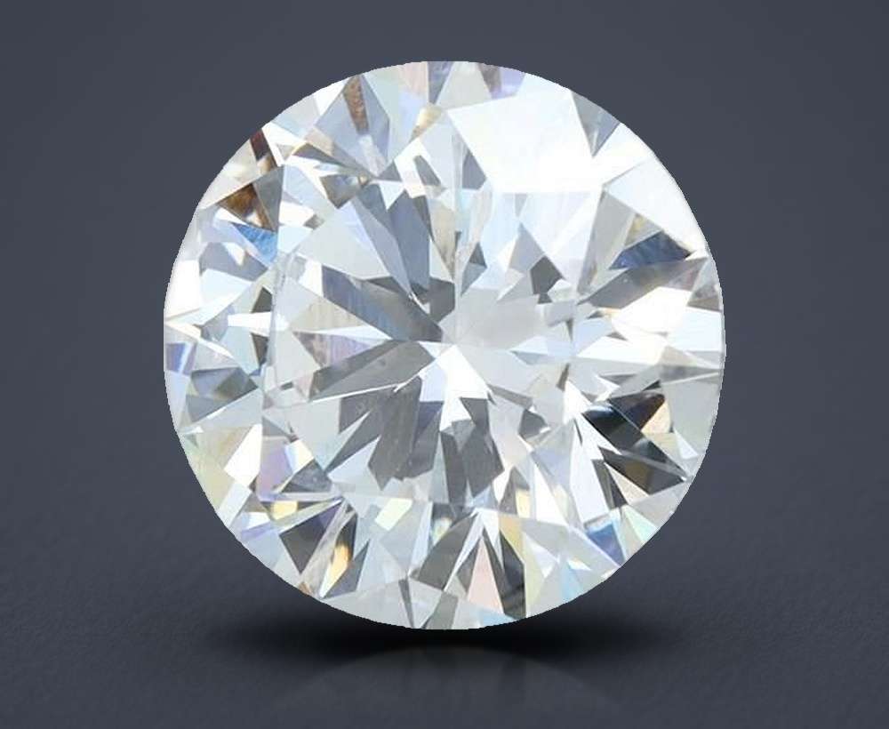 4.42 Carat Round Lab Diamond