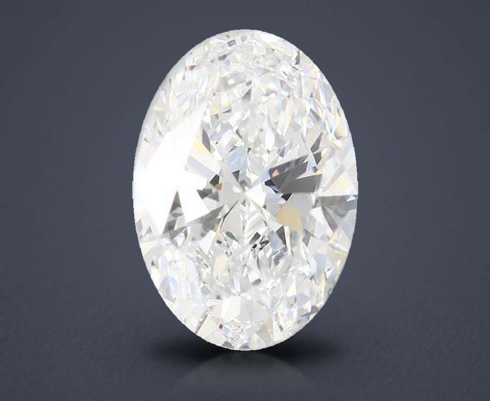 3.00 Carat Oval Lab Diamond