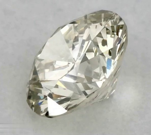 0.53ct K SI2 Rare Carat Ideal Cut Round Diamond