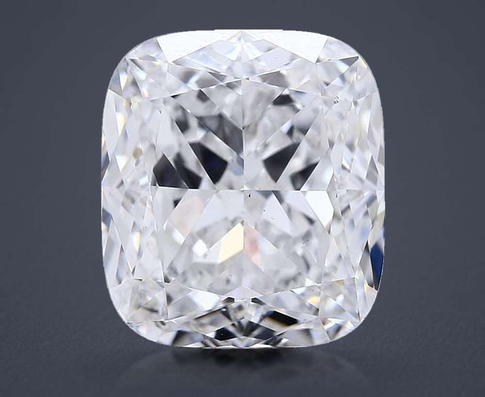 7.34 Carat Cushion Lab Diamond