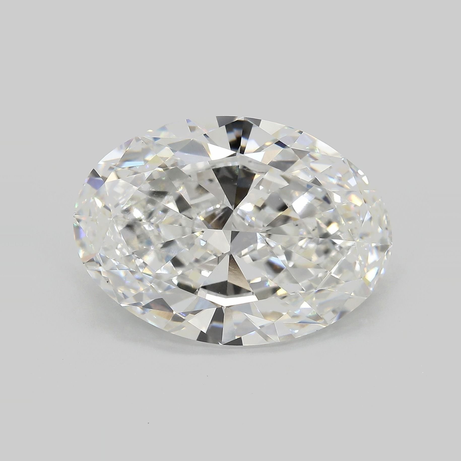 16.18ct F VS1 Very Good Cut Oval Lab Grown Diamond
