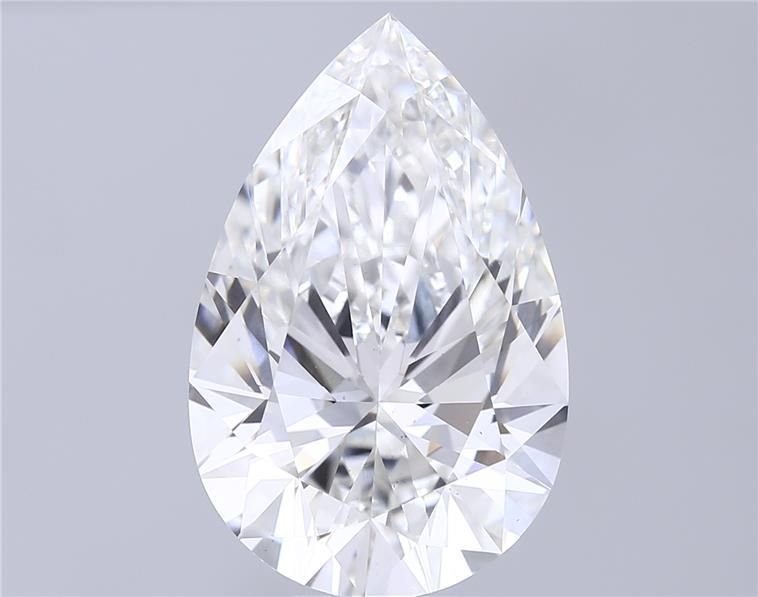 12.42ct G VS1 Rare Carat Ideal Cut Pear Lab Grown Diamond