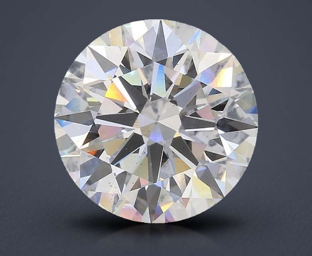 6.01 Carat Round Lab Diamond