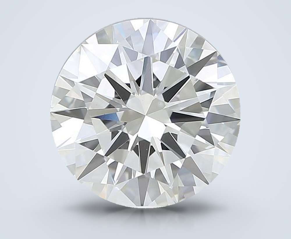 6.15 Carat Round Lab Diamond