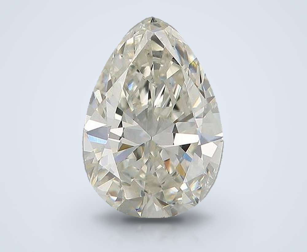 2.50 Carat Pear Natural Diamond