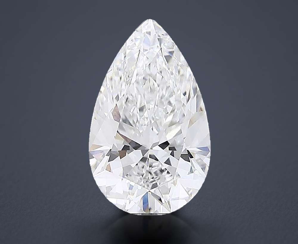 6.51 Carat Pear Lab Diamond