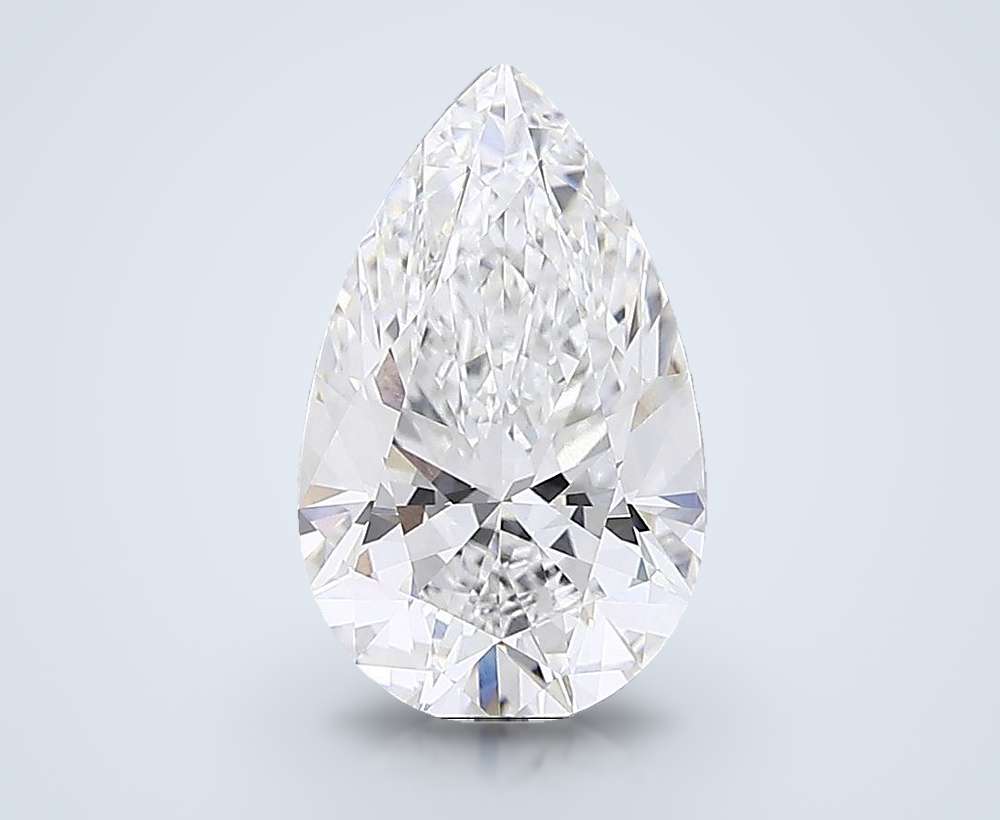 6.51 Carat Pear Lab Diamond