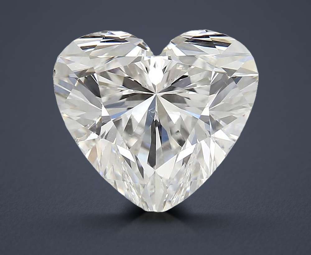 1.70 Carat Heart Natural Diamond