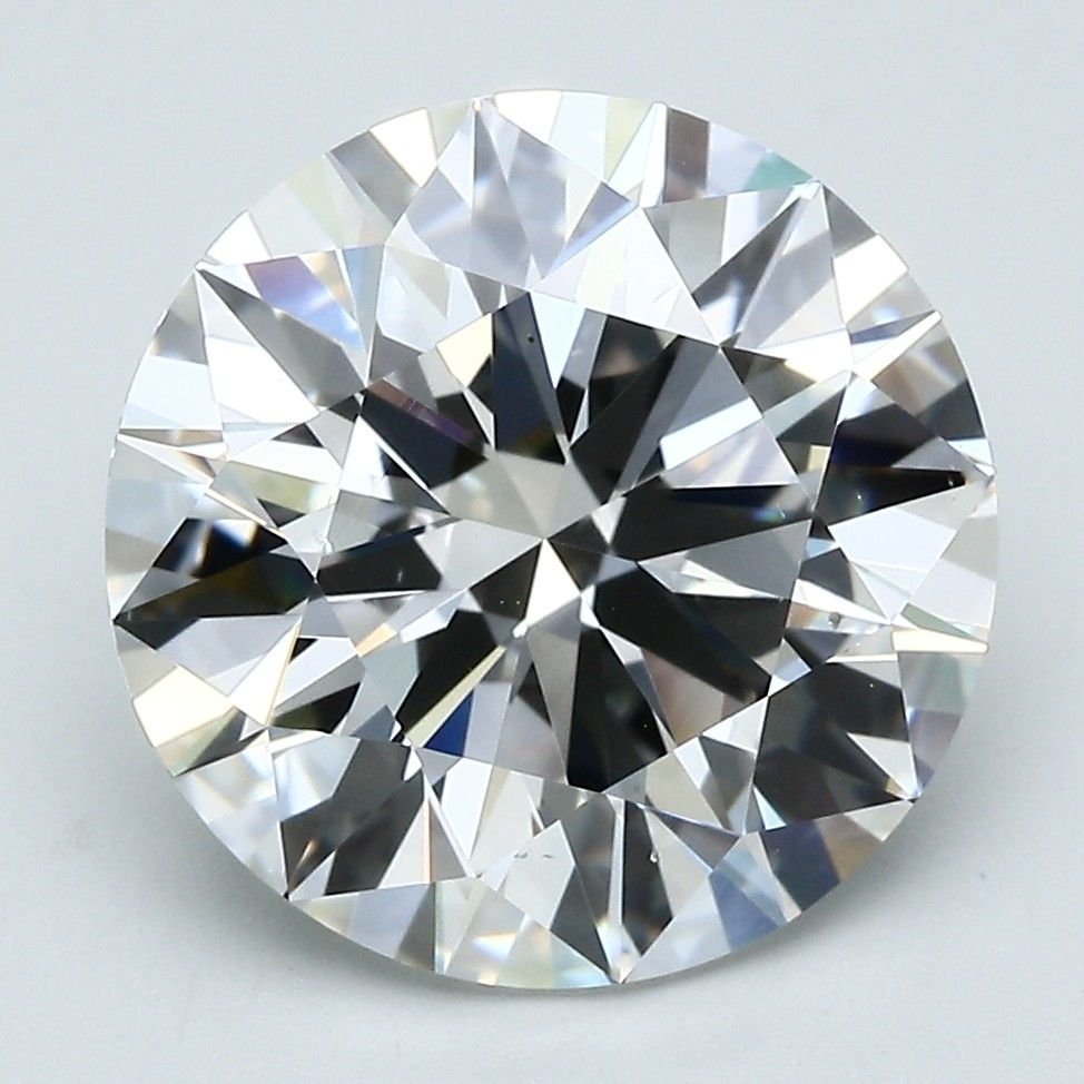 6.15 Carat Round Natural Diamond