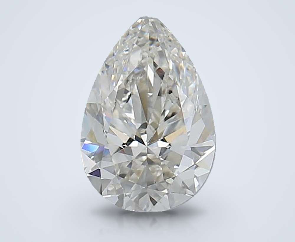 0.60 Carat Pear Natural Diamond