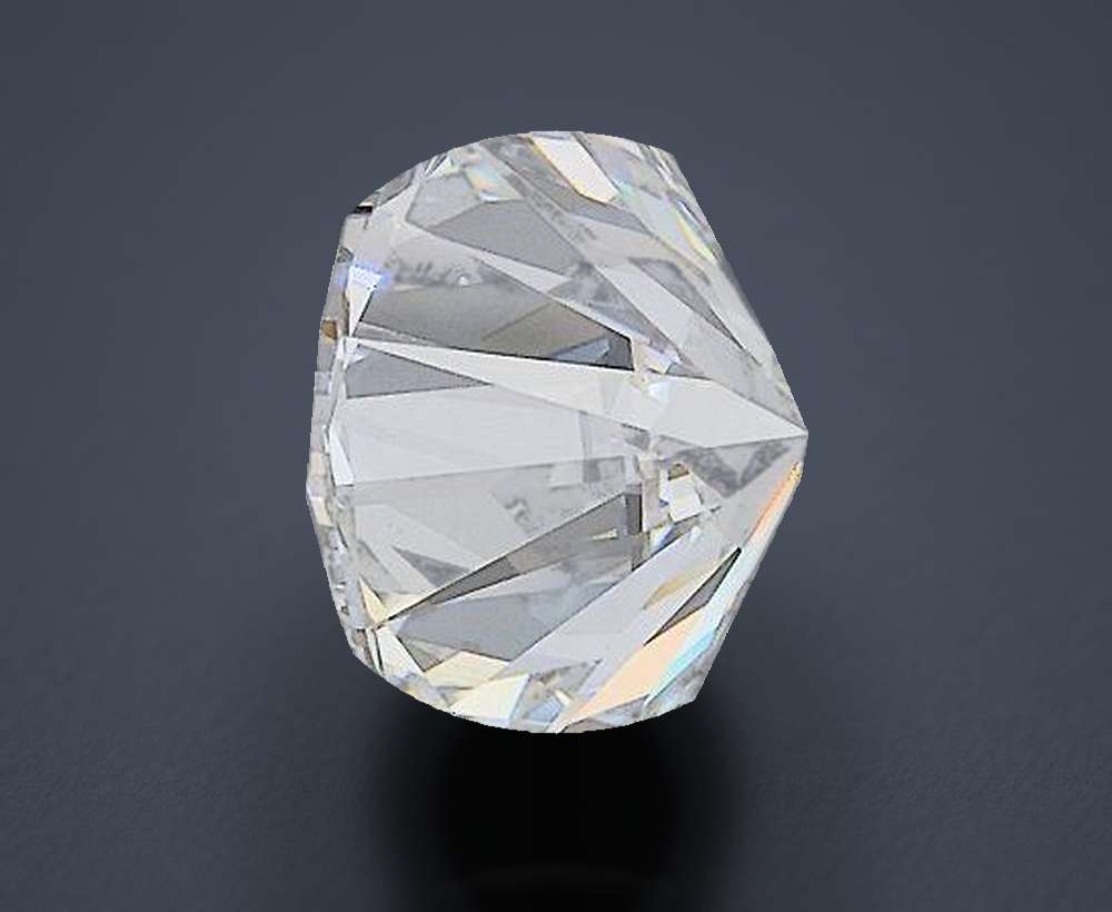 0.63 Carat Round Lab Diamond