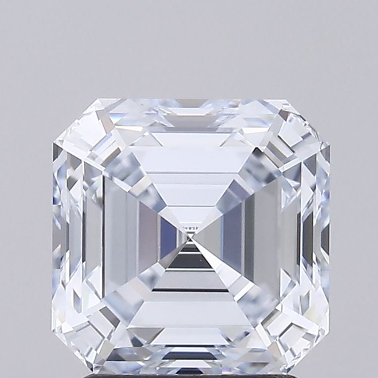 2.09ct H VS1 Rare Carat Ideal Cut Asscher Lab Grown Diamond