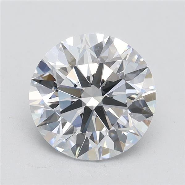 1.58ct F IF Rare Carat Ideal Cut Round Lab Grown Diamond