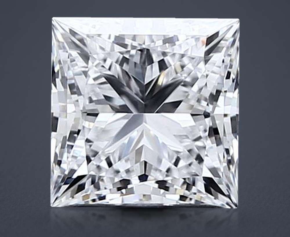 1.54 Carat Princess Lab Diamond