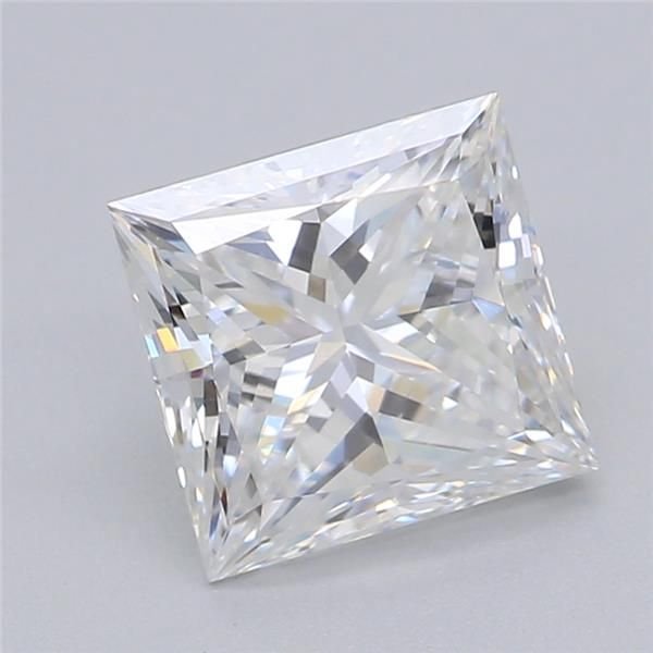 1.29ct E VVS2 Excellent Cut Princess Lab Grown Diamond