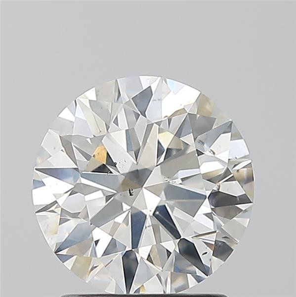 1.70ct H SI2 Rare Carat Ideal Cut Round Diamond