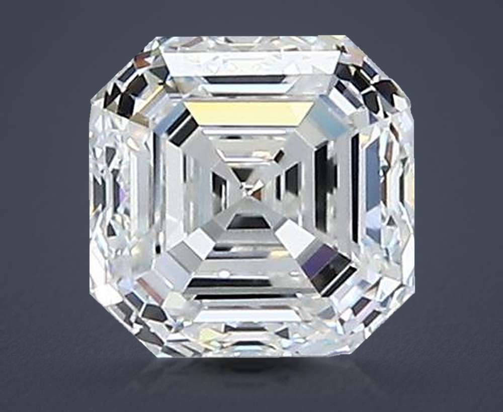 1.00 Carat Asscher Natural Diamond