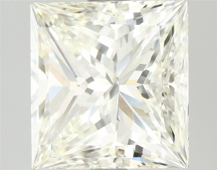 3.02ct K VS1 Rare Carat Ideal Cut Princess Diamond
